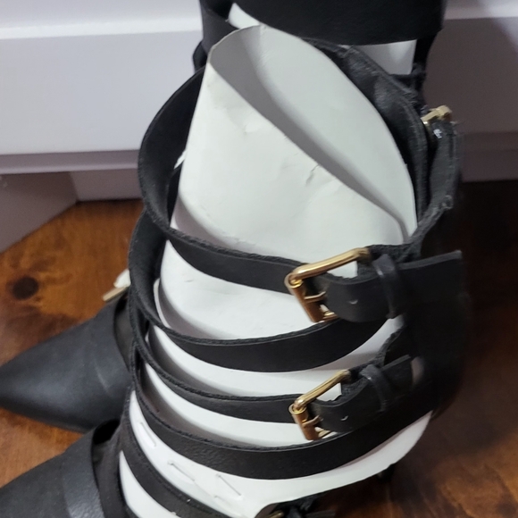 Black Formal Ankle Boots - Picture 2 of 5